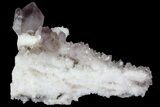 Smoky Amethyst Crystal Cluster - Diamond Hill, SC #69782-4